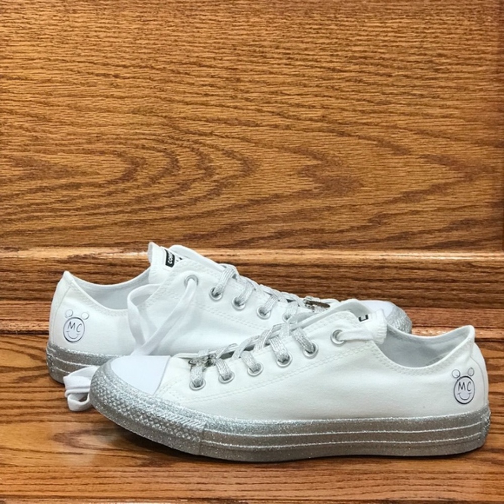 Converse X Miley Cyrus CTAS Ox White Pure Platinum Shoes‎